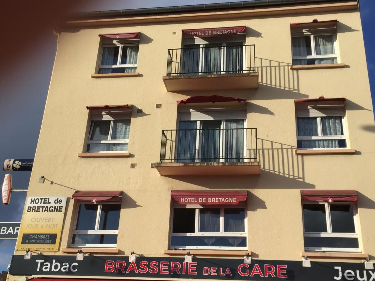 Fougères Hotel De Bretagne מראה חיצוני תמונה
